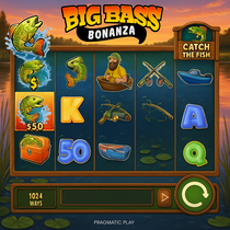 PalmSlots - Big Bass Bonanza - Online Slot Game